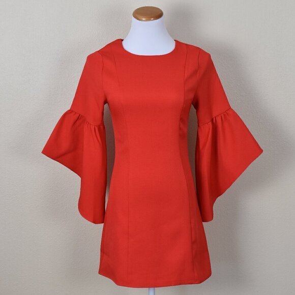Vici Dresses & Skirts - VICI After Work Social Ruffle Sleeve Mini Dress NEW XS